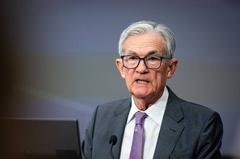 圖為鮑爾。（彭博社）