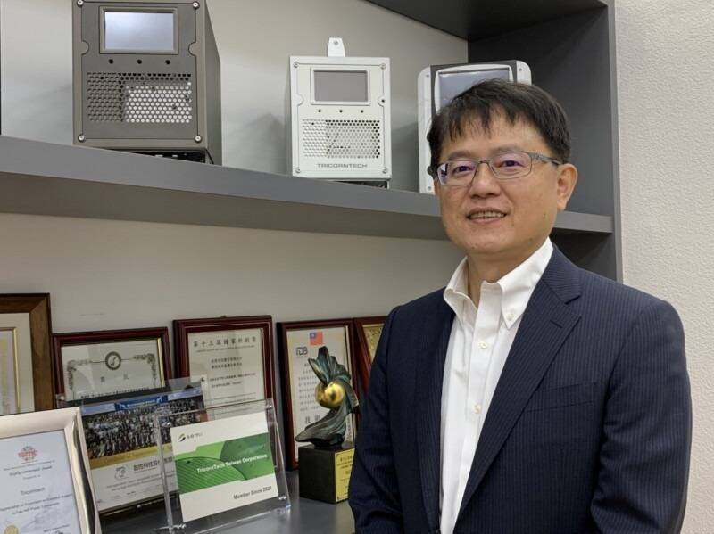 創控前5月營收1.8億元。圖為創控董事長王禮鵬。（資料照，記者洪友芳攝）