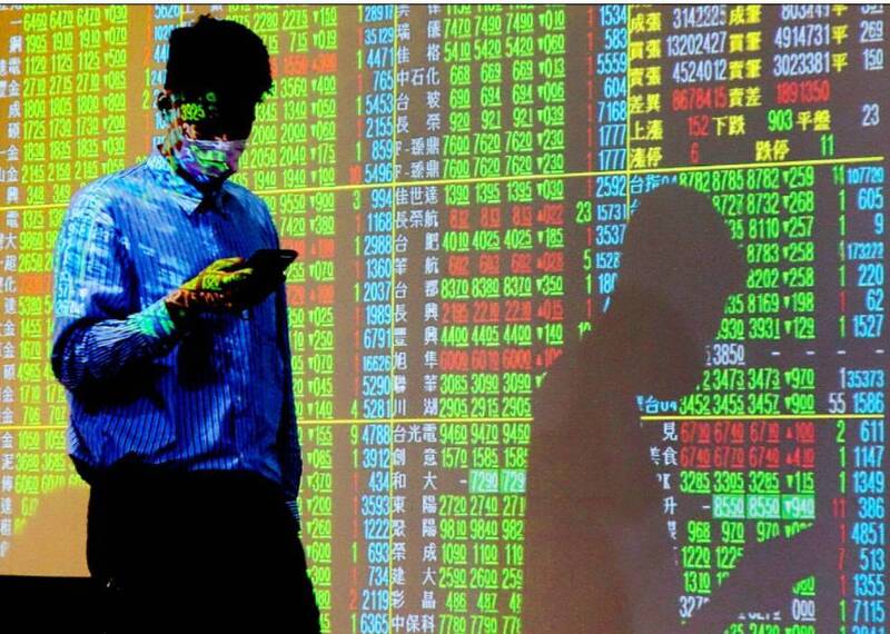 電金權值扮要角，指數收漲145點（資料照）
