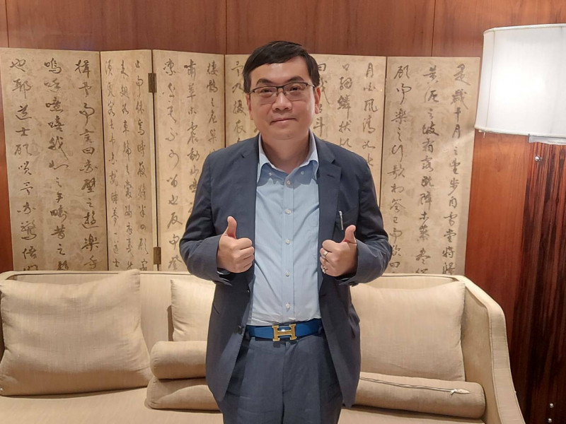 基龍米克斯董事長周孟賢。（資料照）