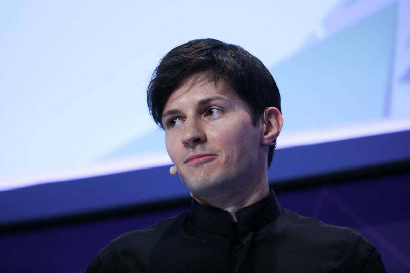 Telegram創辦人杜羅夫（Pavel Durov）。（彭博資料照）