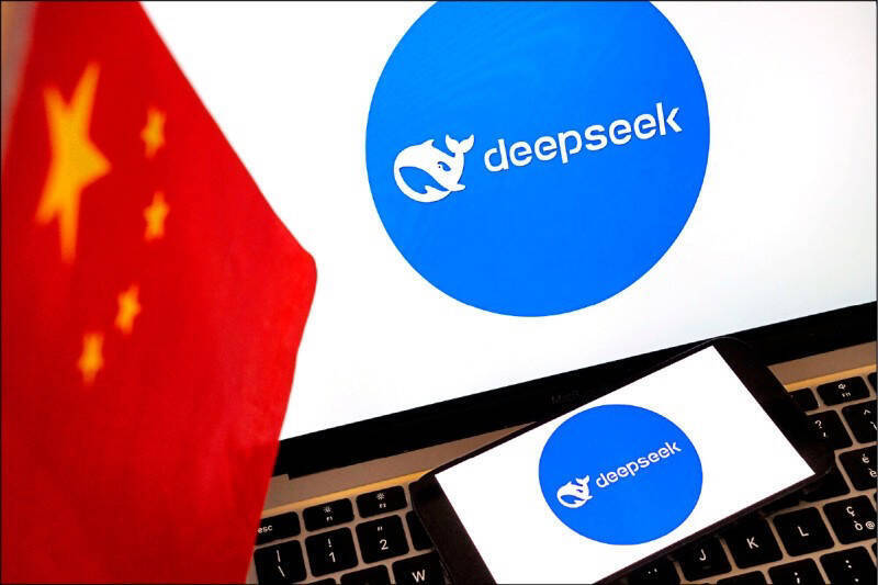 一名美國官員指出，DeepSeek正在協助中國軍方與情報機構共享用戶情資，並且試圖透過空殼公司，取得美國禁止出口到中國的高階晶片。（示意圖，彭博）