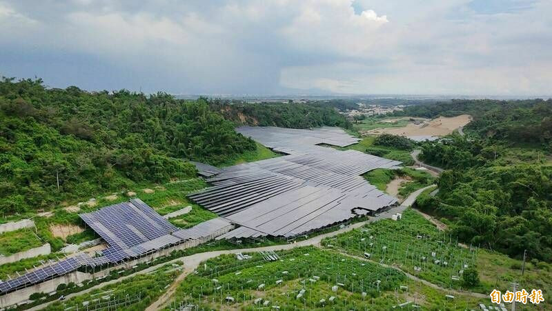 高雄大樹光電案將撤照，首位揭發該案的綠營議員訴求把樹種回來、恢復山坡原貌。（資料照、記者李惠洲攝）