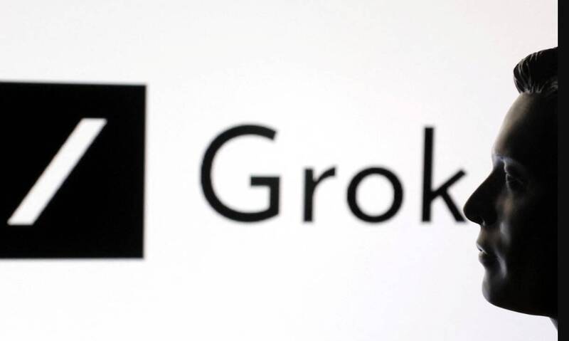 馬斯克擬重新訓練Grok之舉，引發學界反彈。（示意圖，路透）