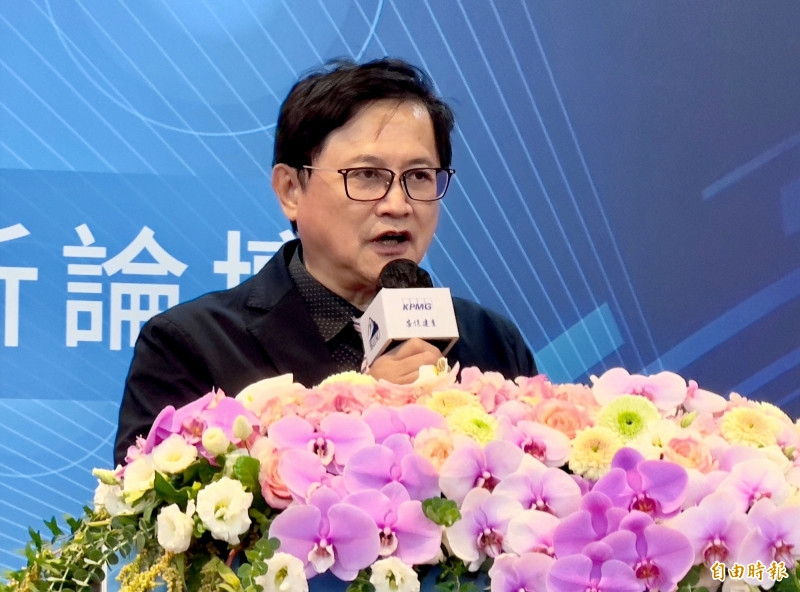 和碩董事長童子賢認為，技術外流不會只是單一企業的問題，產業與政府應建立共同防線。（記者方韋傑攝）