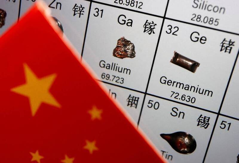 中國稀土帝國的隱性弱點——供應鏈依賴與地緣風險。（示意圖，路透）