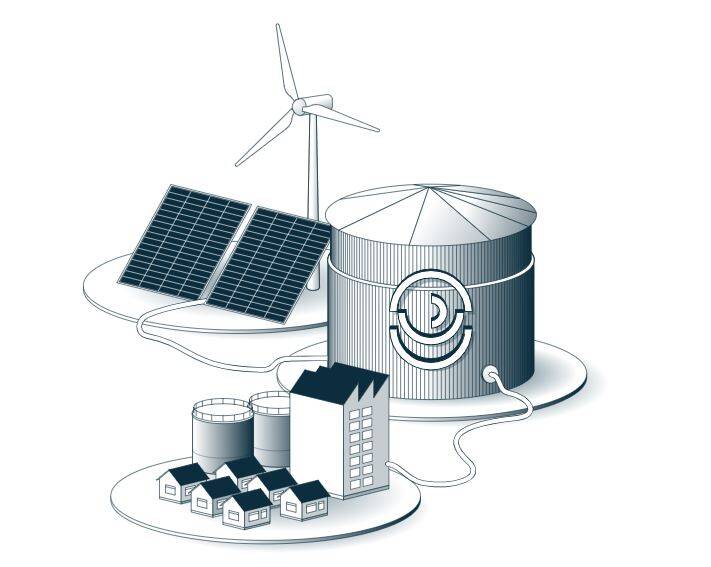 沙子電池可以將熱能儲存長達數天甚至數月，能在冬季提供寶貴的低價能源。（圖擷自Polar Night Energy）