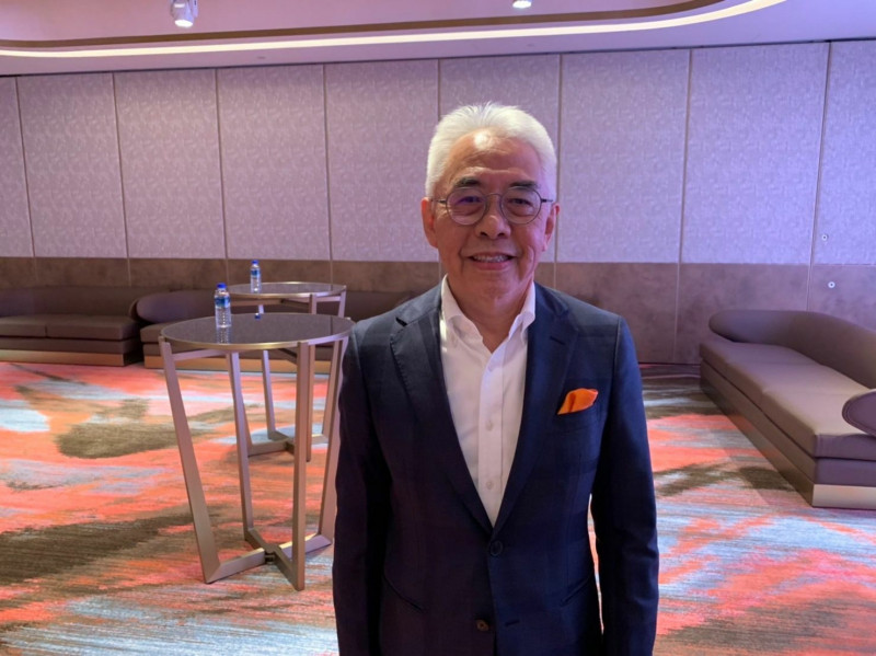 神盾董事長羅森洲。(記者卓怡君攝)