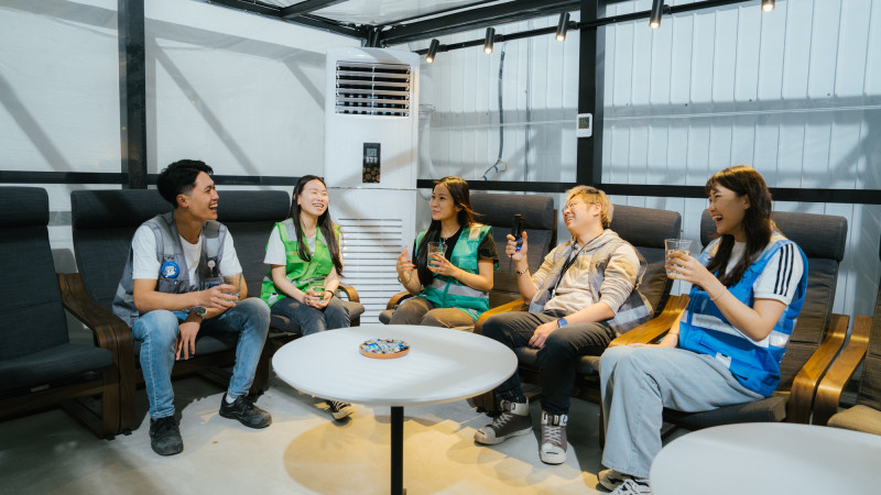 酷澎桃園物流中心啟用「酷涼專區」。(業者提供)