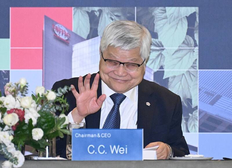 台積電17日法說會繳出亮眼成績單，18日股價走揚。圖為台積電董事長魏哲家。（資料照，記者廖振輝攝）