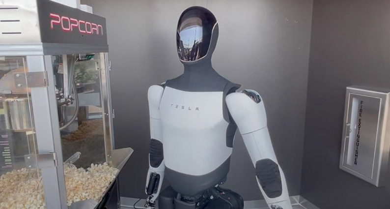 特斯拉首間餐廳開幕！民眾大排長龍、有機器人服務