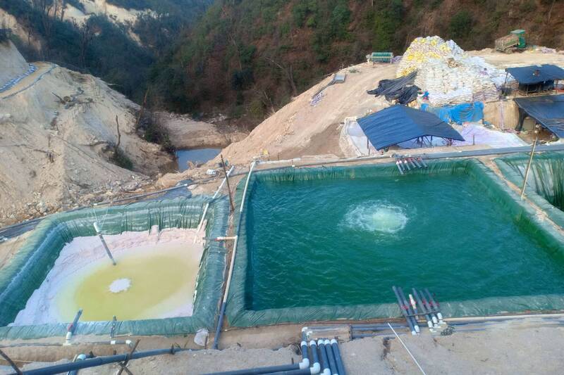 緬甸克欽邦1處稀土礦場景象。（資料照，路透）