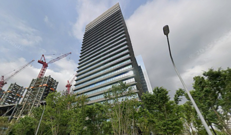 潤泰新最新公告，子公司潤泰創新開發擬將「潤泰南港玉成廣場」整棟出售。（翻攝自Google Map攝）
