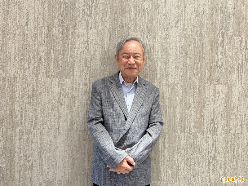 興勤董事長隋台中期待3-5年AI應用佔營收達5-10%。（記者張慧雯攝）