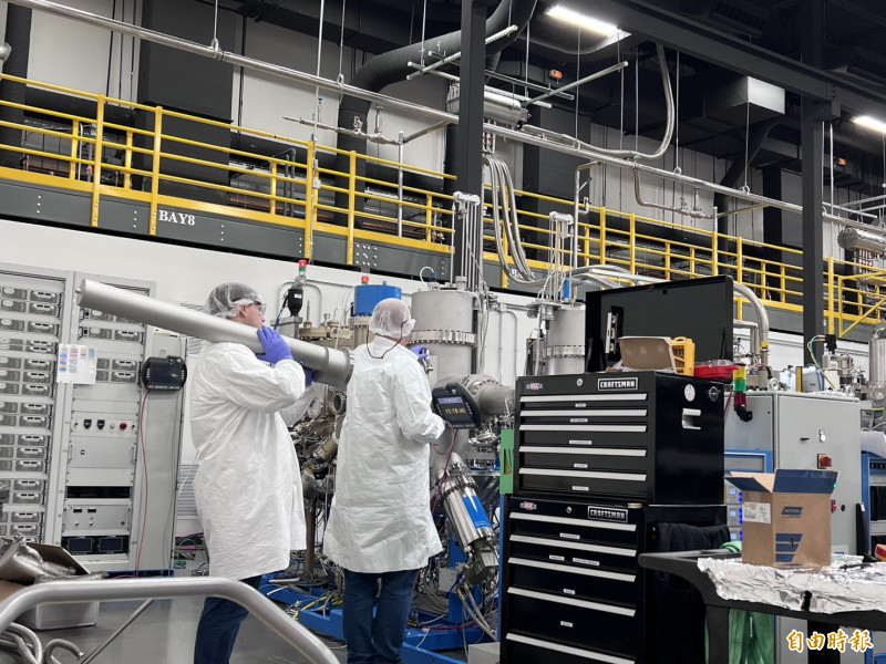 英特磊德州廠內部。（記者林菁樺攝）