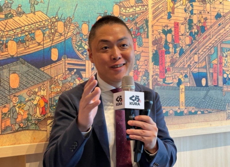 亞洲藏壽司（2754）今天公告董事長兼總經理西川健太郎因個人職涯規劃辭職。（資料照）