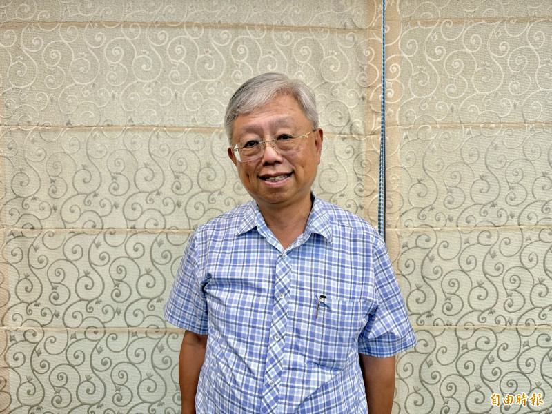 撼訊總經理陳劍威看好旗下回收鋰新事業後續的發展前景。（記者方韋傑攝）