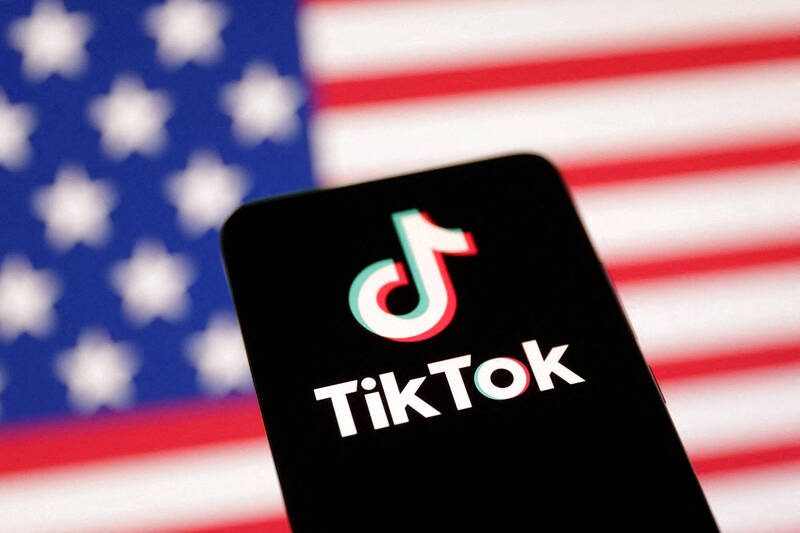 美國白宮於美東時間19日開設TikTok官方帳號（示意圖，路透）