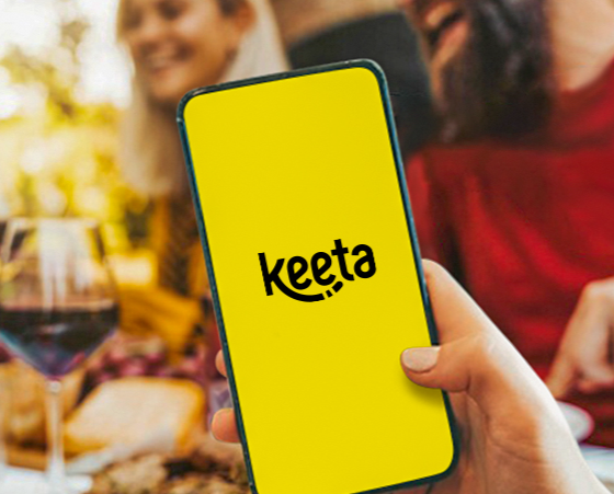 美團子公司Keeta的APP。（圖擷自Keeta官網）