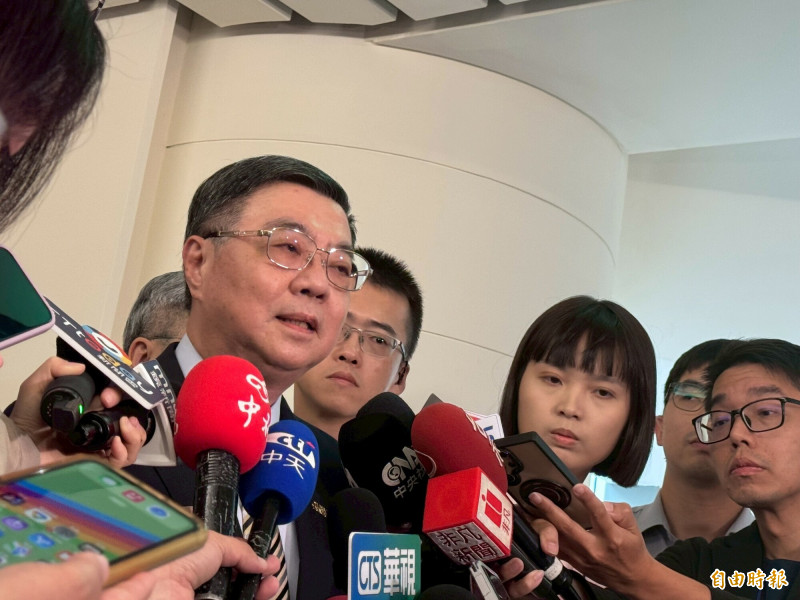 圖為行政院長卓榮泰（記者王孟倫攝）