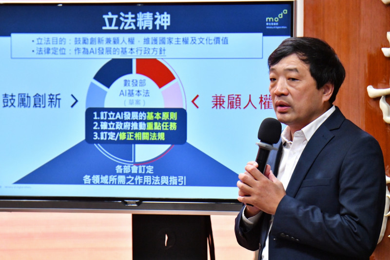 行政院會今通過「人工智慧基本法」草案。(行政院提供)