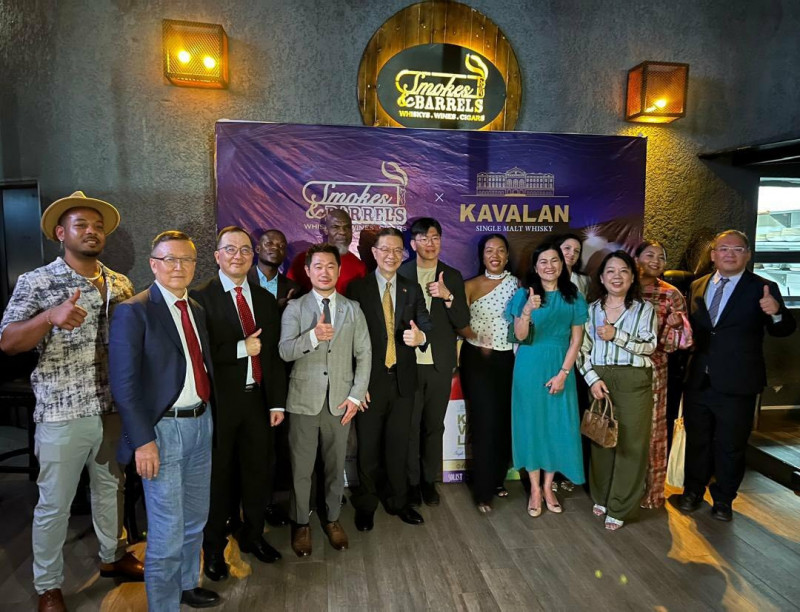 噶瑪蘭威士忌成功拓銷奈及利亞。（取自臉書）