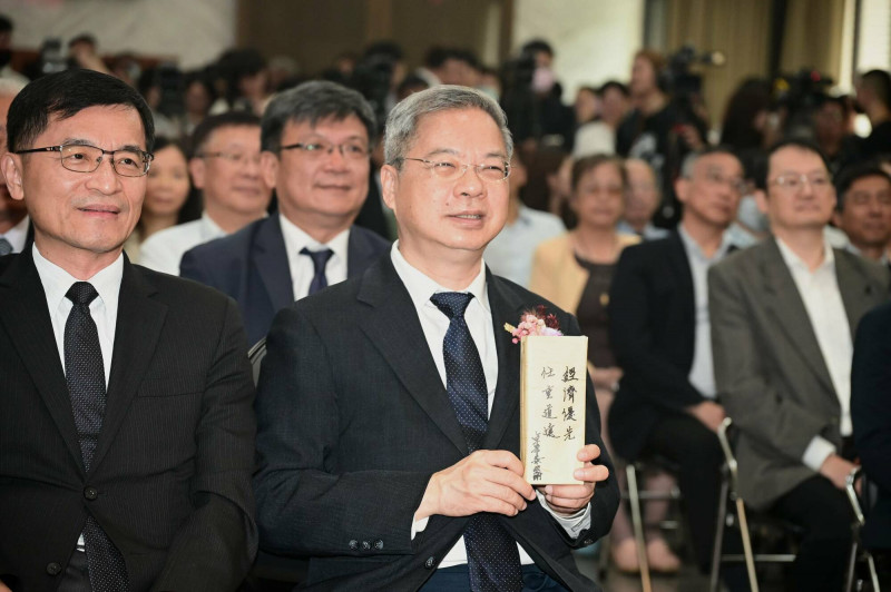 經濟部長龔明鑫。(記者王藝菘攝)