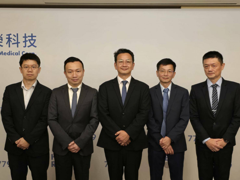 禾榮科技公開申購共吸引逾17.8萬筆標單,中籤率估計不到2%。圖為禾榮科技經營團隊。(資料照)