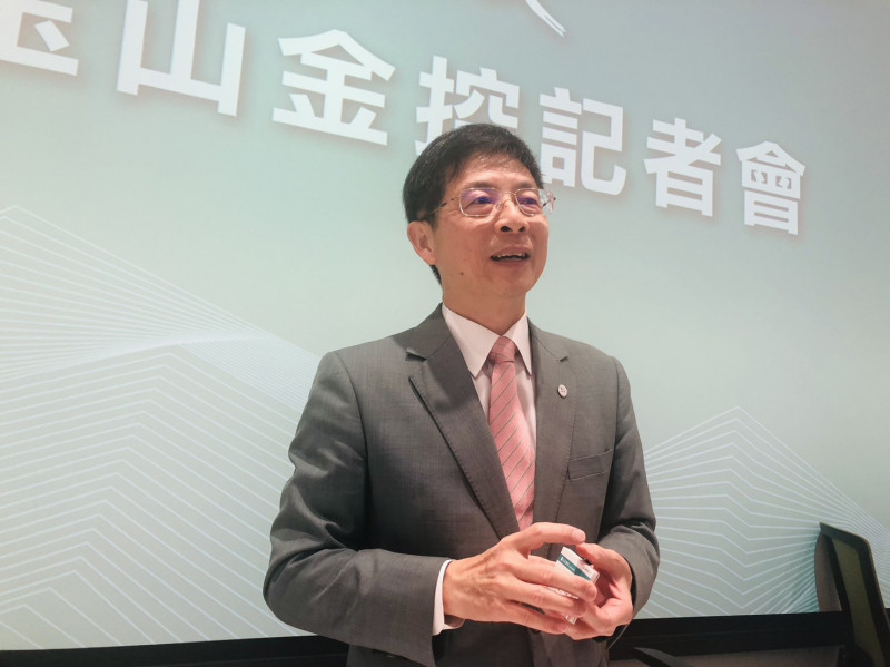 玉山金今年前８月獲利為233億元。圖為玉山金董事長黃男州。（資料照，記者王孟倫攝）