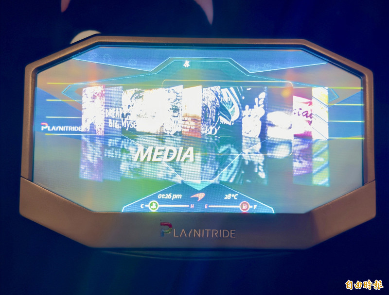 錼創-KY旗下 Micro LED技術助攻產業發展。（記者方韋傑攝）