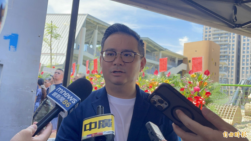 興達電廠爆炸,黃健豪促查焊接品質。(記者蘇孟娟攝)