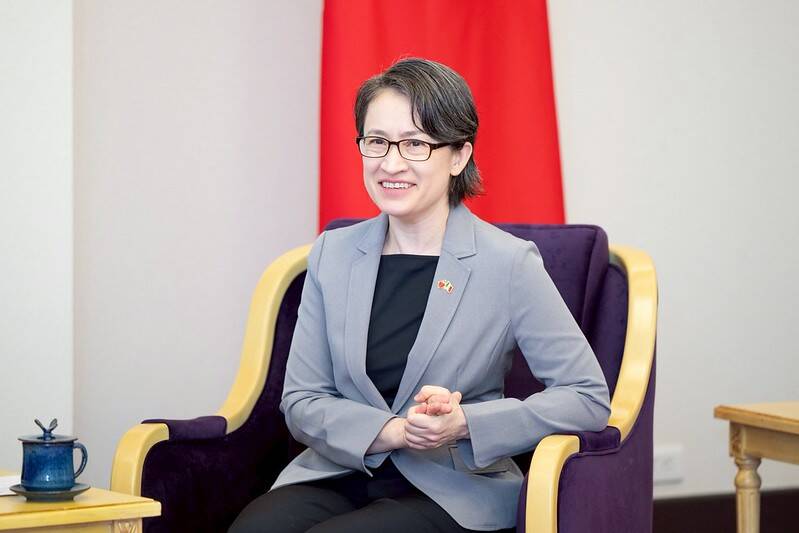 副總統蕭美琴表示，面對地緣政治挑戰與貿易體系重塑，她對台灣未來有信心。（資料照，總統府提供）