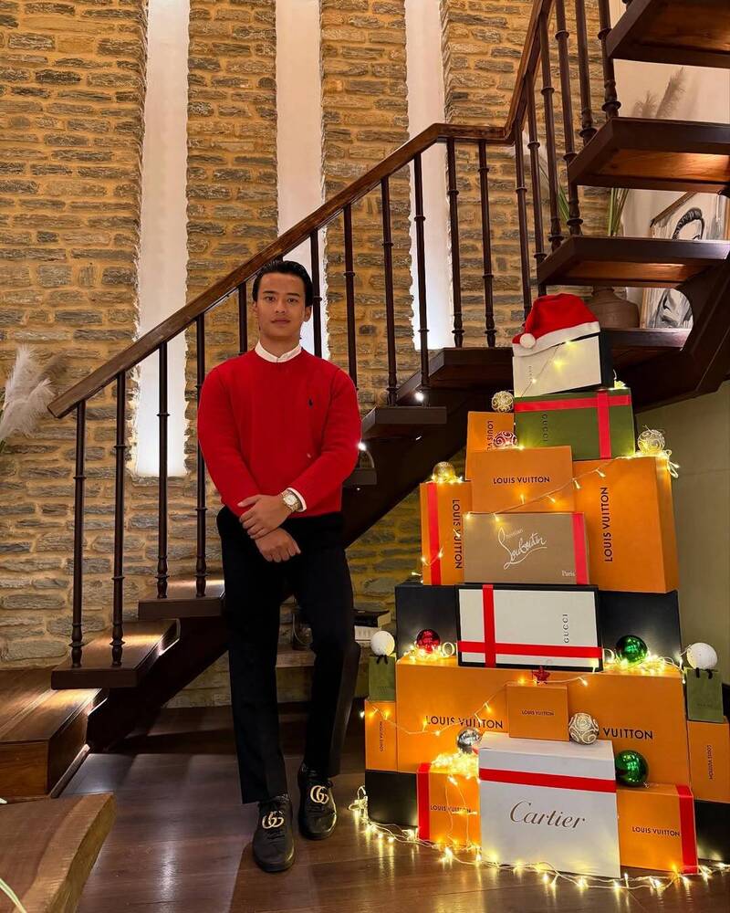 尼泊爾大規模的示威行動,導火線之一是政客第二代過度奢華的生活引起大眾不滿。(圖擷自薩加特Instagram@sgtthp)