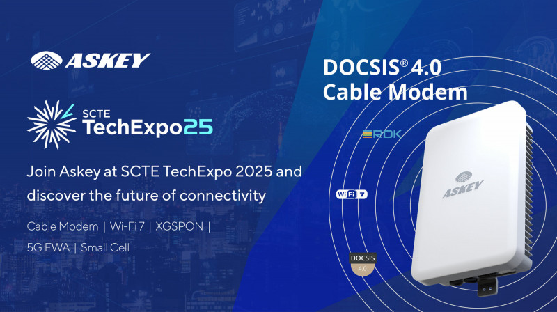 亞旭參展加SCTE TechExpo 2025。（亞旭提供）