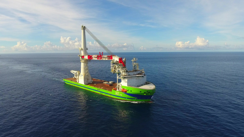 台船環海再獲海盛風場離岸風電工程合約
