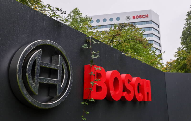 德國汽車零件大廠博世計劃裁員1萬3000人,顯示德國汽車業的衰退正在這個歐洲最大的經濟體內蔓延。(歐新社)