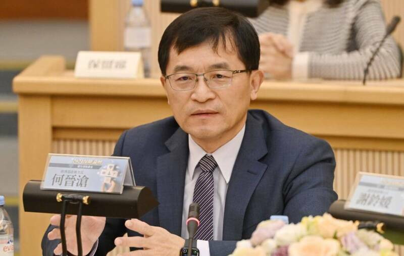 經濟部次長何晉滄。（記者田裕華攝，資料照）