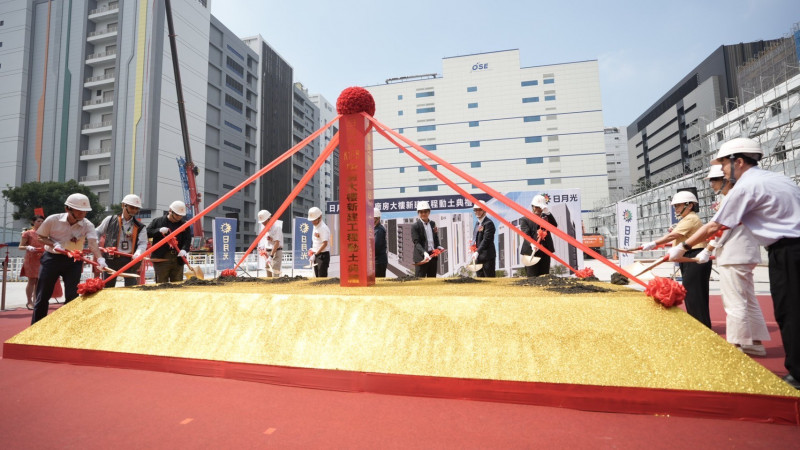 日月光於楠梓科技園區啟動K18B廠新建計畫。(記者葛祐豪翻攝)