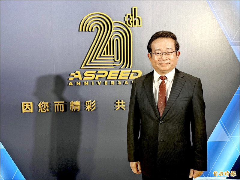 信驊看好今年全年營收年增率有兩位數水準，可再創歷史新高。圖為信驊董事長林鴻明。（資料照，記者卓怡君攝）