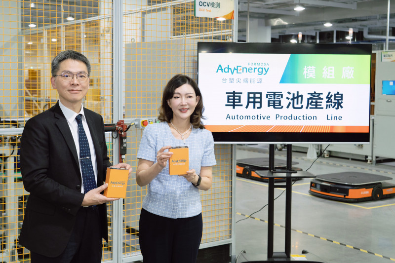 表後儲能補助50億、國產電芯成標配，台塑新智能、長庚能源、鴻海、台泥受惠。（記者張慧雯攝）