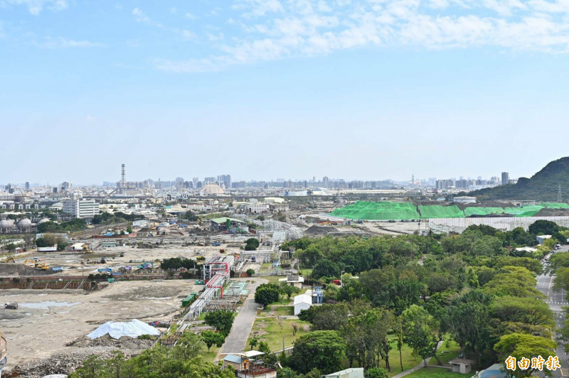 台積電2奈米廠量產的背後，是高市府團隊與時間賽跑高效率的展現。（記者李惠洲攝）