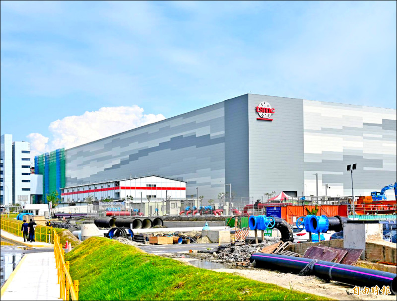 台積電高雄首座2奈米廠年底前量產。（記者李惠洲攝）