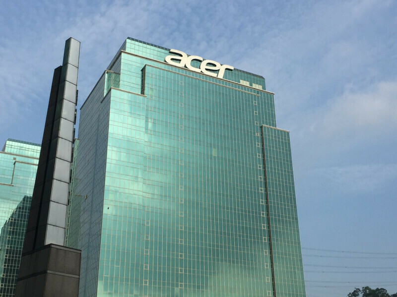 宏碁9月營收創11年以來同期新高。(記者卓怡君攝)