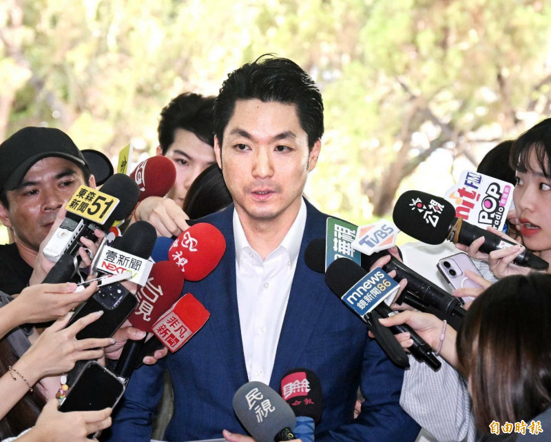台北市長蔣萬安也說，希望新壽可以提出具體解約條件。（記者方賓照攝）