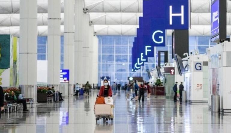 「2025年世界旅遊大獎」中，香港國際機場超越新加坡樟宜機場，榮獲「亞洲領先機場」頭銜。（路透）