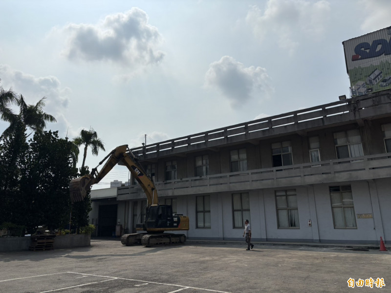 順德工業規劃把彰化市老廠房也是「起家厝」重建為6層樓高的智慧新廠，因應產能擴充。（記者張聰秋攝）