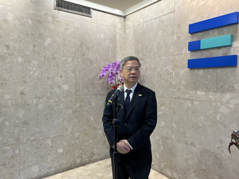 經濟部長龔明鑫。（記者林菁樺攝）