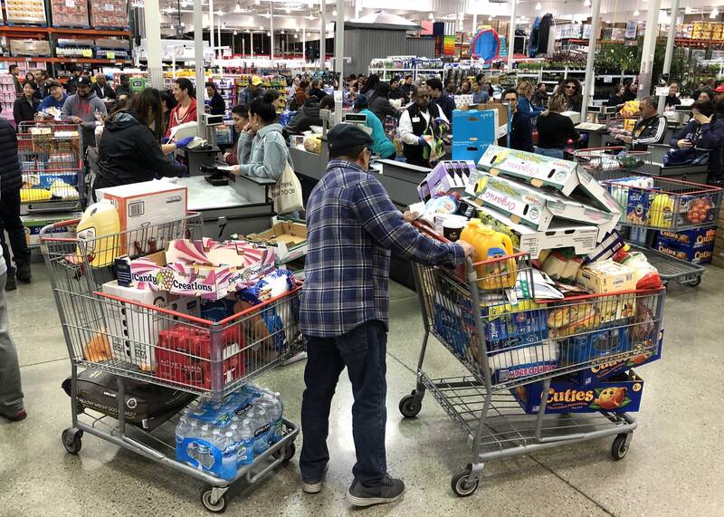 美式賣場好市多(Costco)以販售多元商品聞名。(法新社)