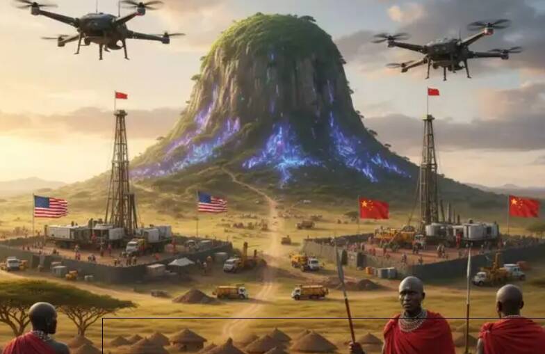 美中貿易戰下,全球產業遭受稀土戰波及,在非洲的一個國家因為蘊含稀土資源,成為現實世界中的「阿凡達」,聖山逐漸變成稀土殘酷戰場。(示意圖,取自網路)