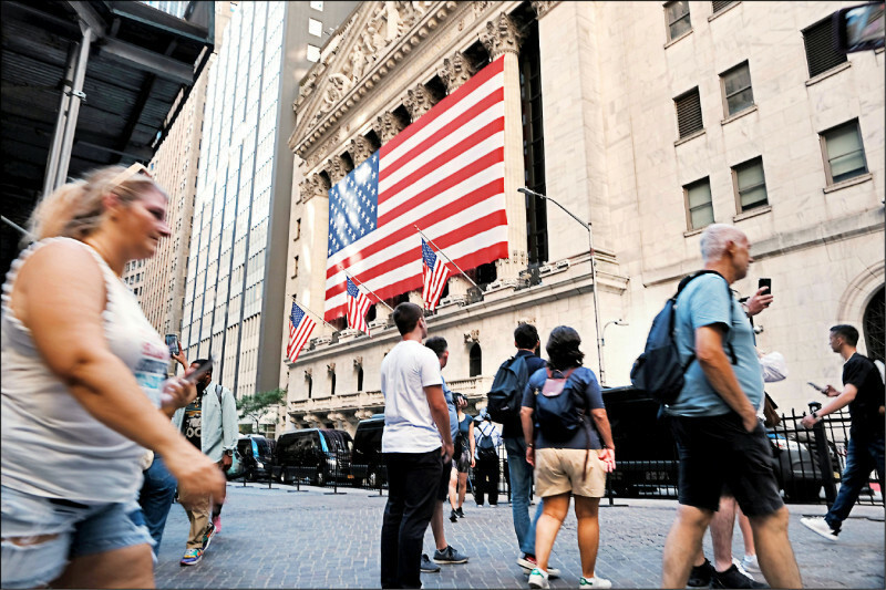 美國經濟的命運將由加州與紐約決定。(法新社)